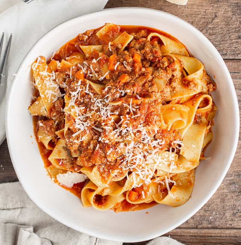 Bolognese Sauce Basil And Bubbly Marcella hazan's version of bolognese is the linchpin of one of italy's fundamental sauces. bolognese sauce basil and bubbly