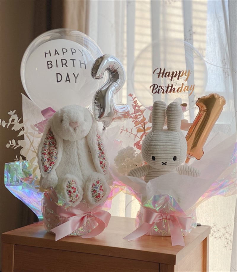 Miffy Themed 1st Birthday ミッフィーとお花バルーンのファーストバースデー リトルレモネード キッズパーティープランナー