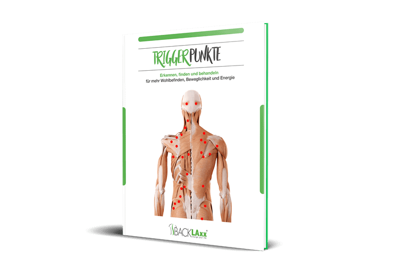 ebook-triggerpunkte-MockUp_transparent 65-seitiges eBook über Triggerpunkte am Rücken, die Rückenschmerzen verursachen und die Triggerpunkte im Rücken erzeugen.