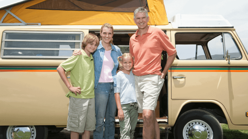 Old campervan
