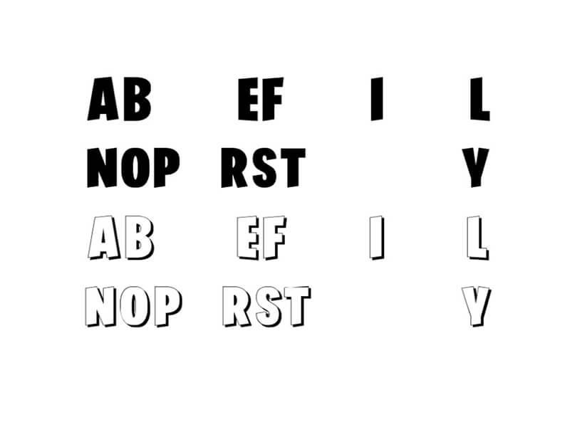 Fortnite Font Free Download Fonts Empire - 