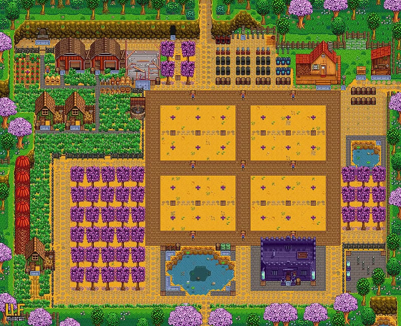 Stardew Valley Farm Planner: Best Design Tips | GamesCrack.org