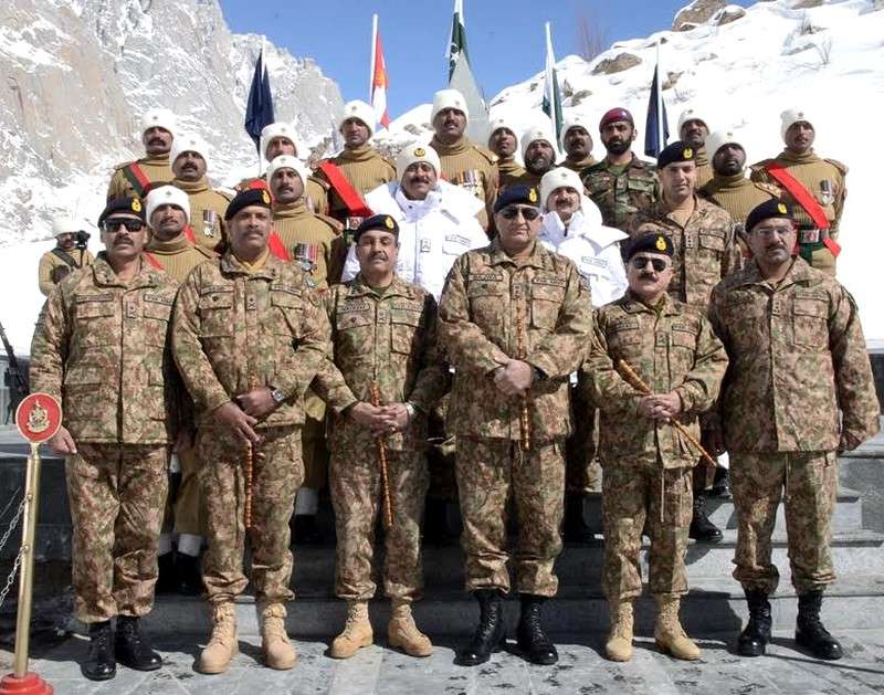 Chief of Army Staff in Siachen Gilgit-Baltistan