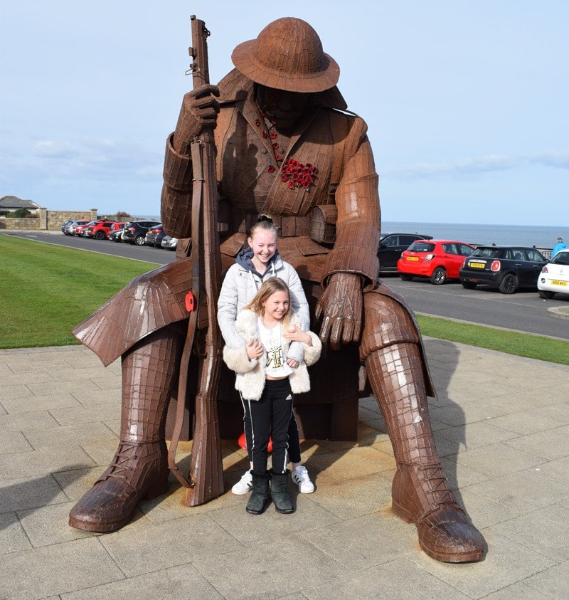 Tommy statue at Seaham