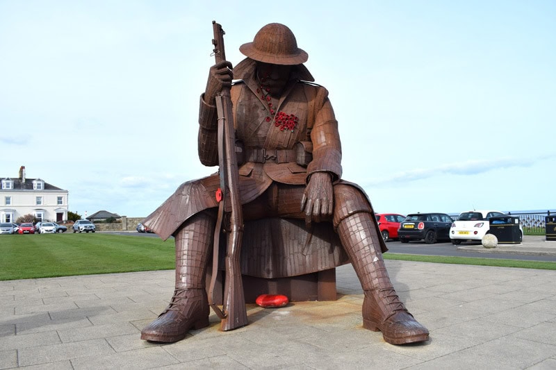 Tommy statue at Seaham