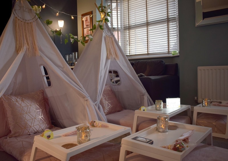 Fun TeePee Sleepover ideas