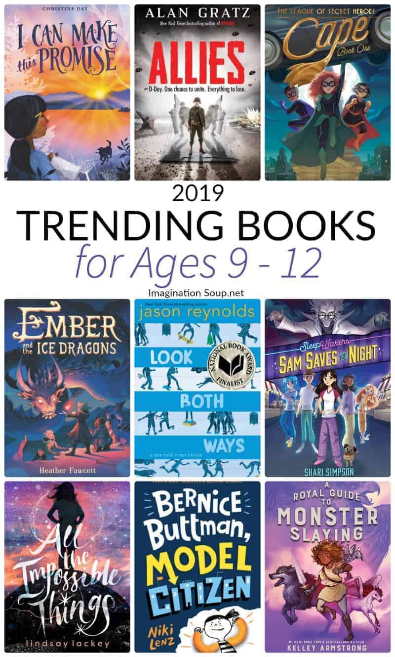 2019 Trending Books for Ages 9 - 12