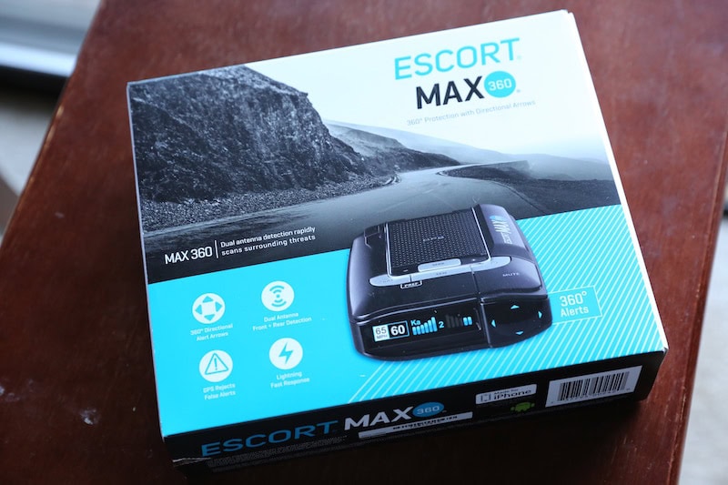 ESCORT Max 360 Radar + Laser Detector