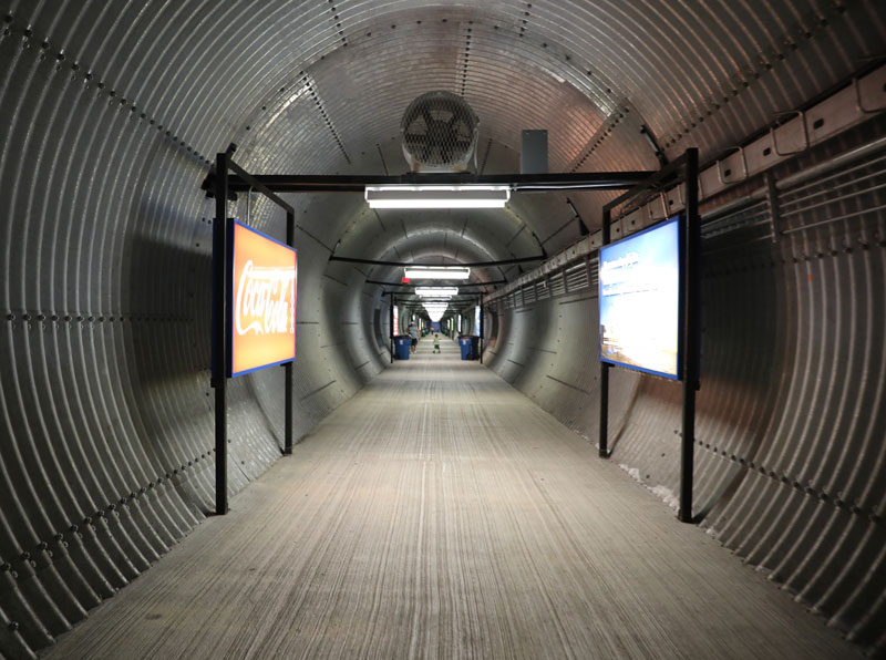 The tunnel under the KY Speedway