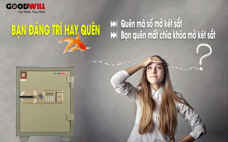 hướng dẫn mở két sắt quên mã số