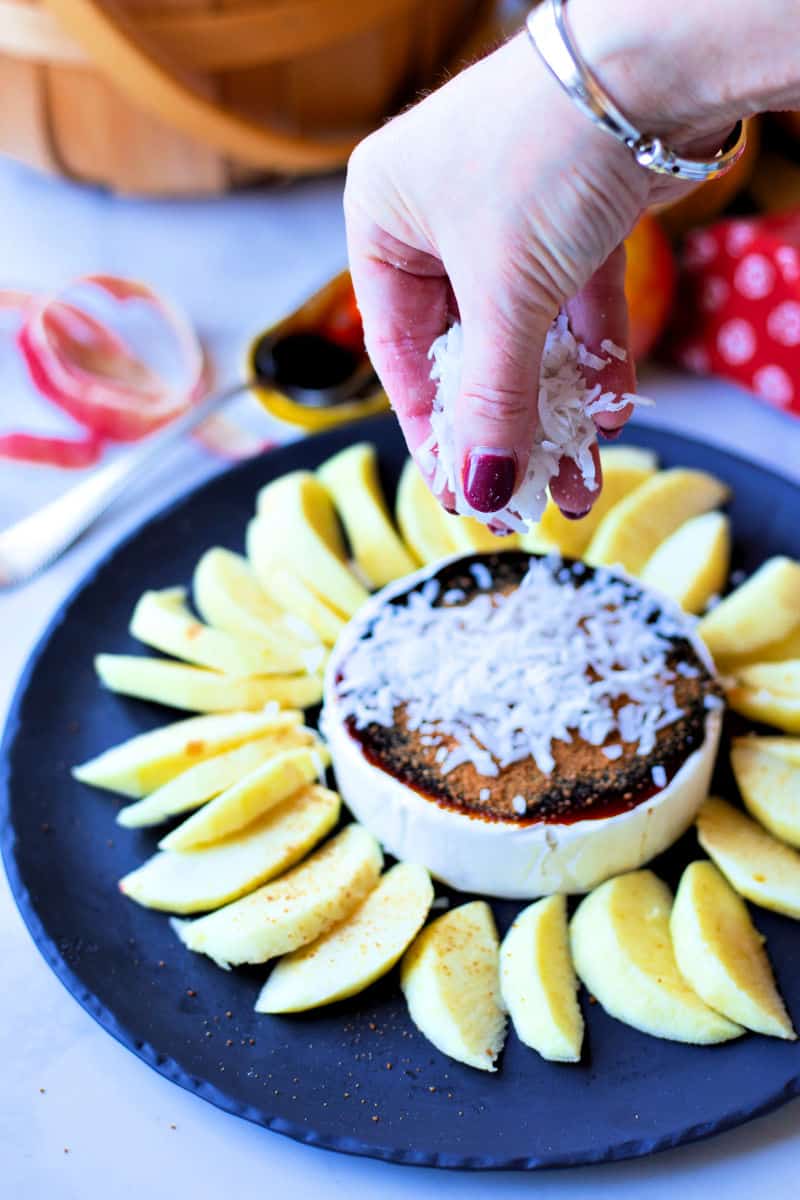 Baked Brie Appetizer with Apples and Molasses - Life, Love ...