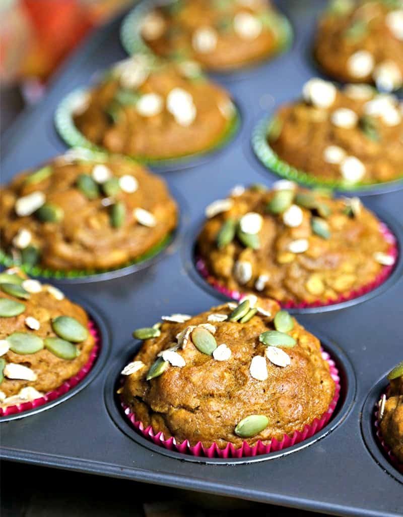 Pumpkin Oat Muffins | Life, Love, and Good Food