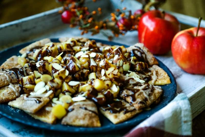 Chocolate Apple Pie Nachos | Life, Love, and Good Food