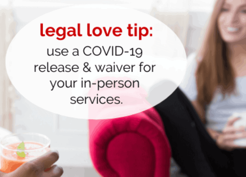 When to use a COVID-19 Waiver & Release for your services