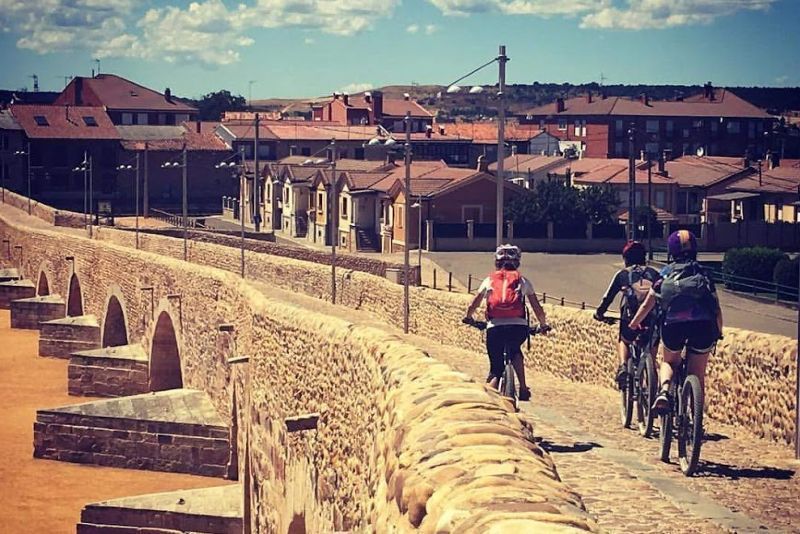 camino de santiago en bicicleta mtb op
