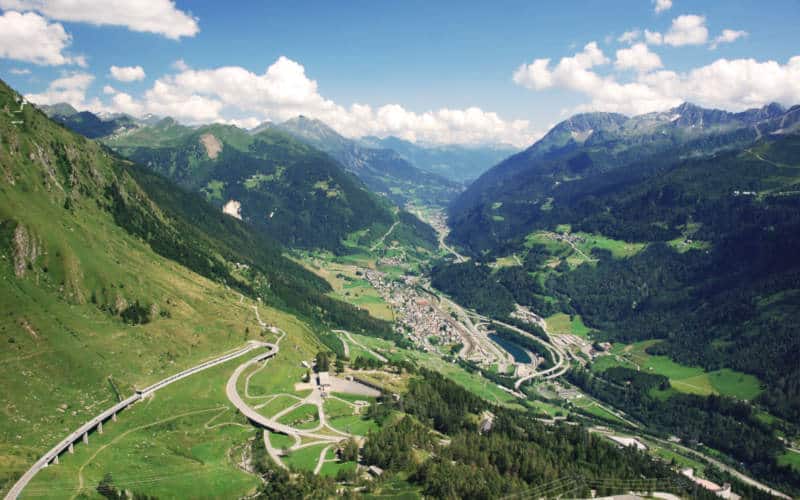 Gotthard mountain pass