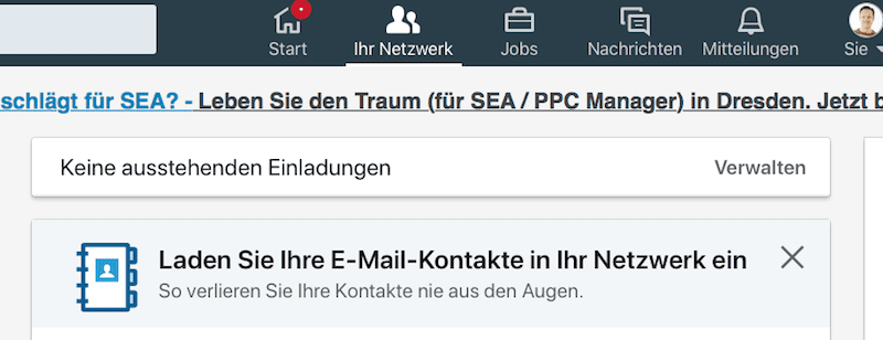 So Findest Du Bei Linkedin Die Richtigen Kontakte Und Baust Ein Starkes Netzwerk Auf Punktzehn Content Marketing Der text „sehr geehrter herr meier, hiermit bestätige ich den termin für das vorstellungsgespräch.