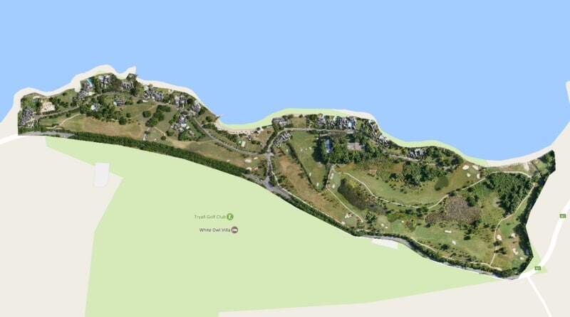 Using NDVI to help manage a golf course 6 3D model of golf course