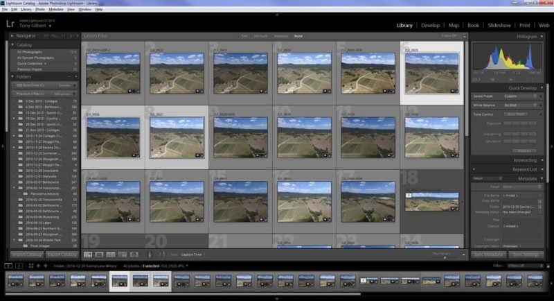 So you wanna be a drone pilot? 12 Editing aerial photos in Lightroom