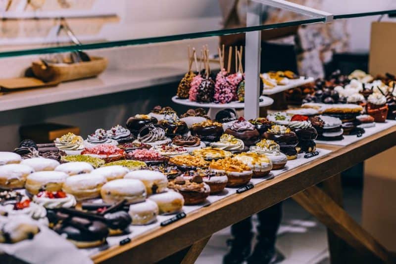 donuts and bagels bake sale