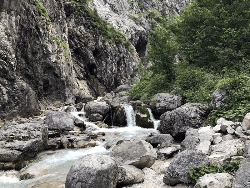 See You on the Outside Höllental 06 Der Hammersbach oberhalb der Höllentalklamm