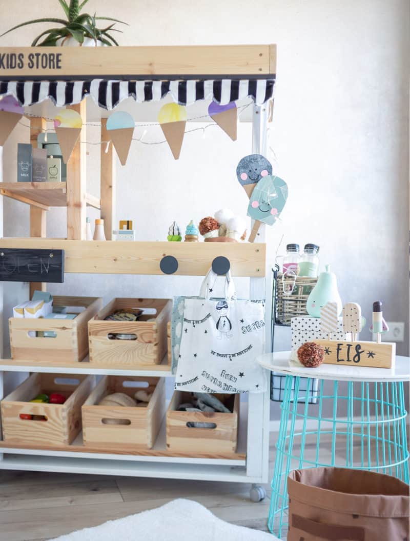 DIY Eis für den Kaufladen / Kaufmannsladen und den Marktstand