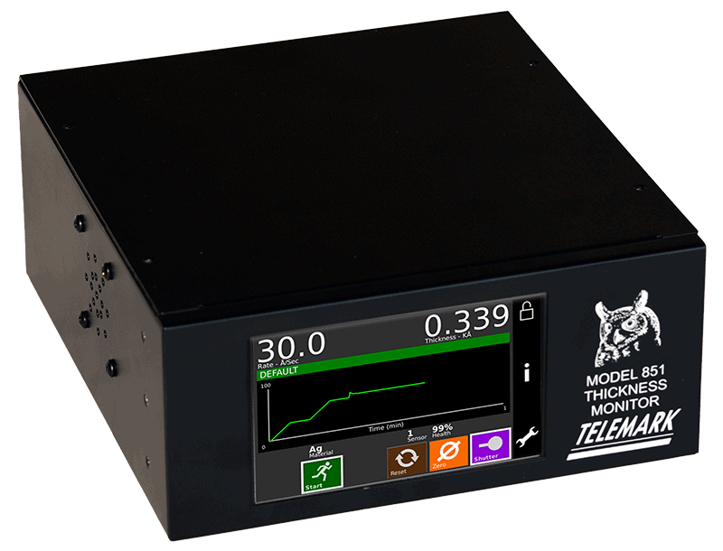 851 Quartz Crystal (QCM) Thickness Monitor Telemark