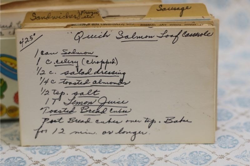 Quick Salmon Loaf Casserole