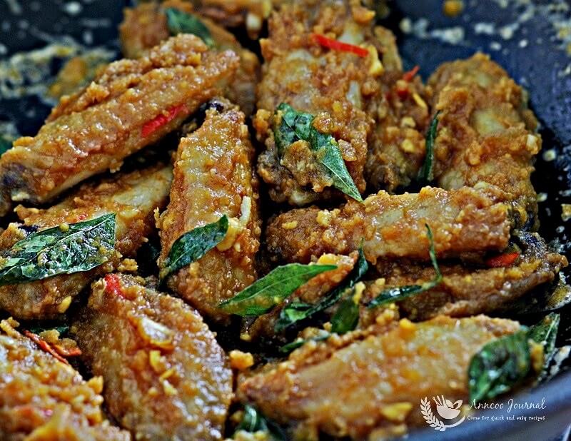 salted egg yolk wings 039