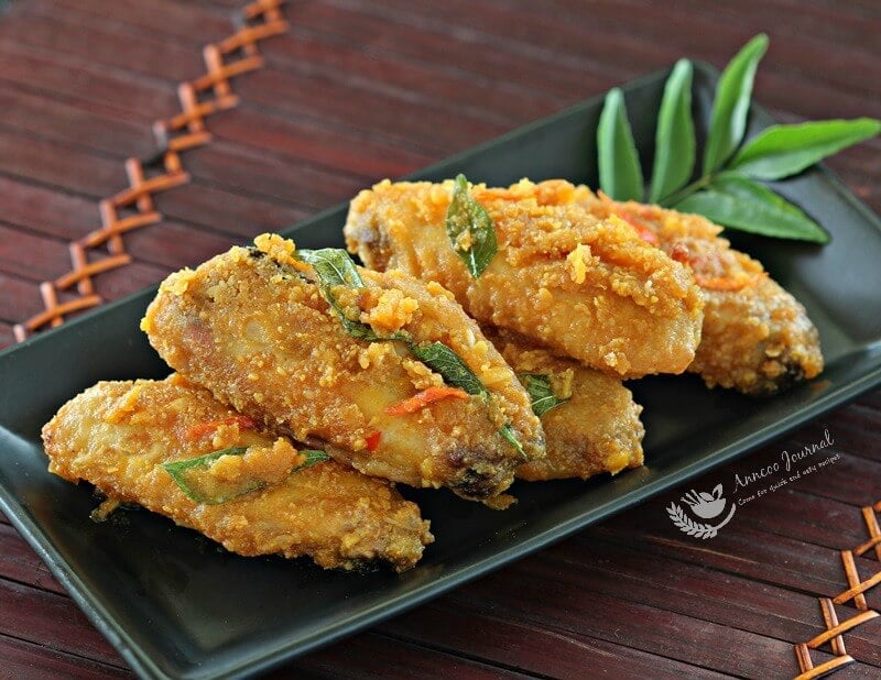 salted egg yolk wings 047