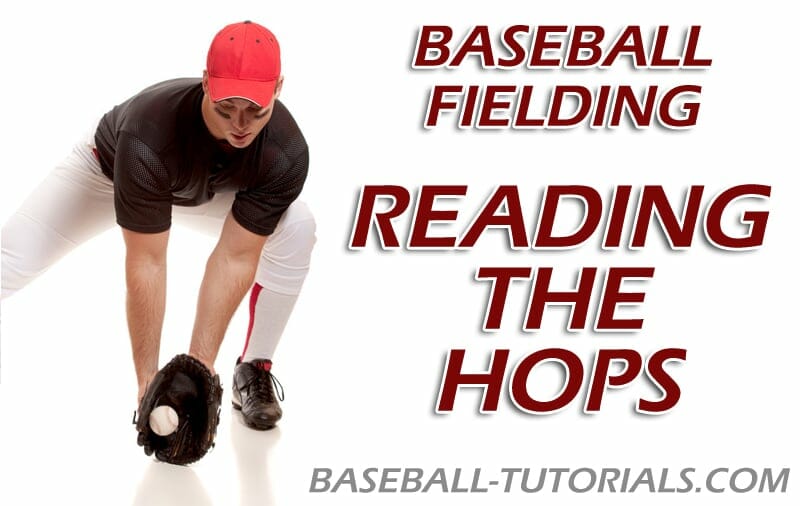 baseball fielding reading the hops