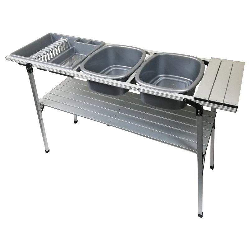 Tentco Double Dishwash Stand Aluminium Camp And Climb Outdoor Tentco Double Dishwash Stand Aluminium Camp And Climb Outdoor