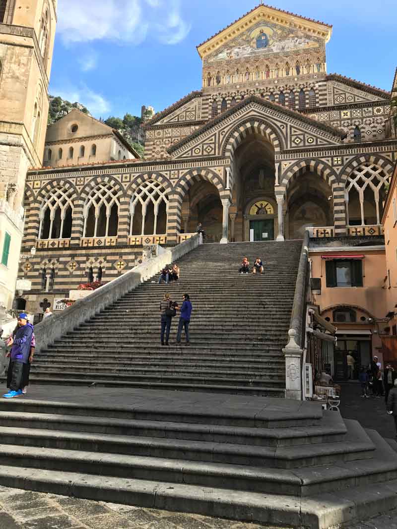 Amalfi facciata del Duomo
