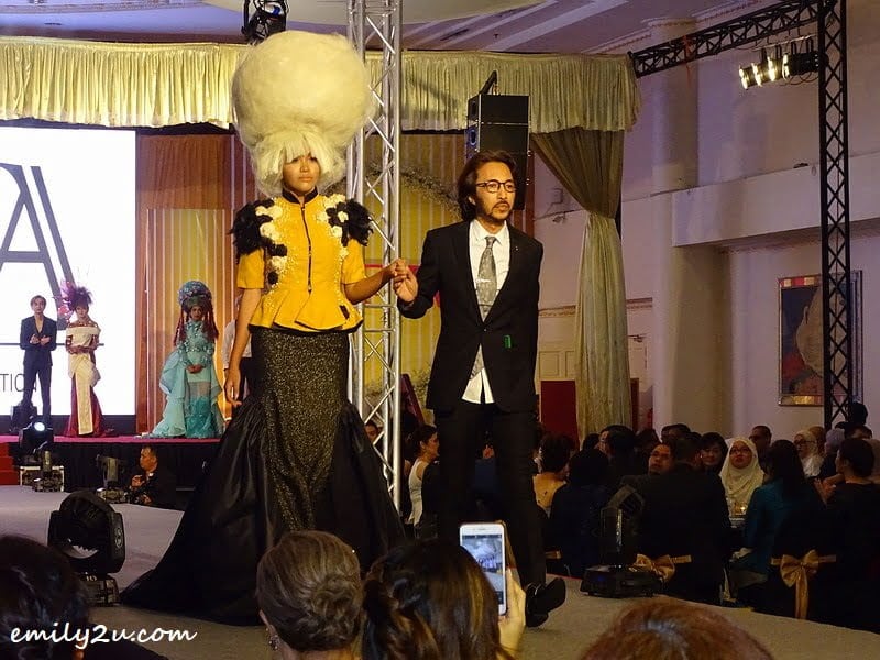 9. Khaljaksa Khalil (R) from Hairdressing Skills Development Association (HSDA)