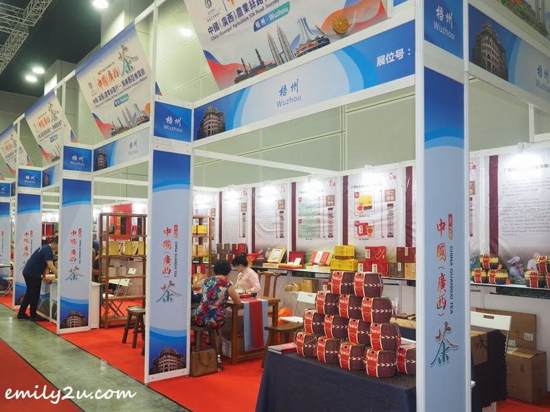 various tea from Guangxi, China