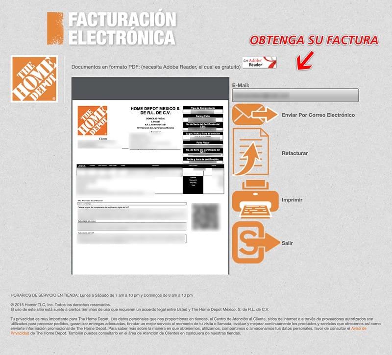 HOME DEPOT 0819 FACTURACION 2