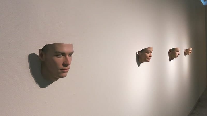 Stranger Visions av Heather Dewey-Hagborg. Omvisning med kurator Hege Tapio v/i/o/lab Senter for Framtidskunst