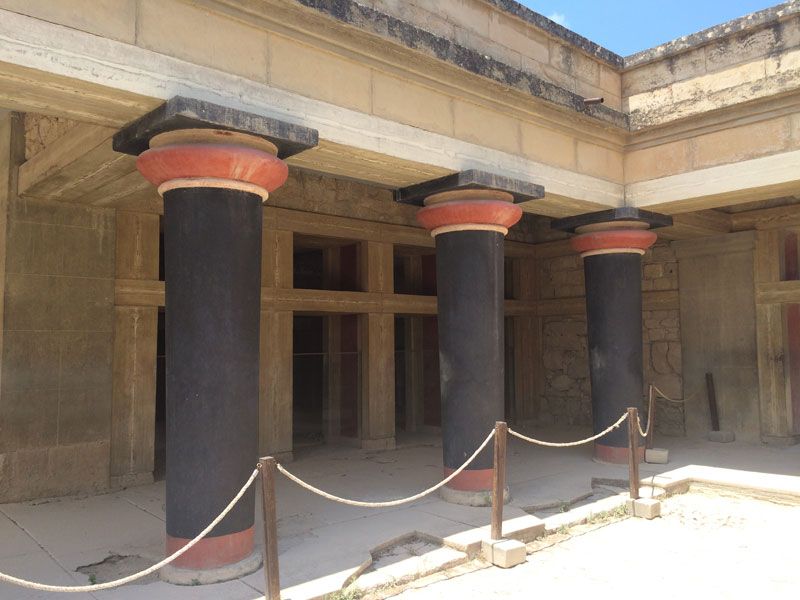 Qué ver en Creta - Heraklion - Palacio de Knossos