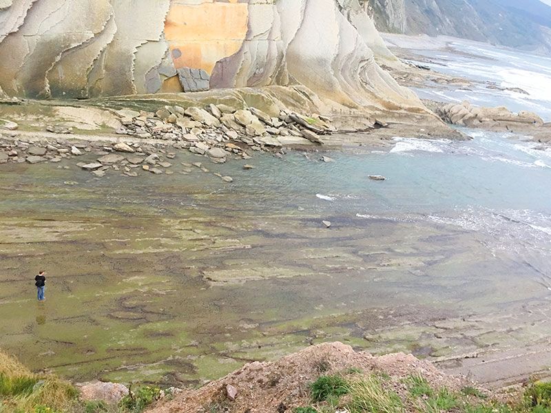Flysch - Geoparque de la Costa Vasca - Rasas mareales