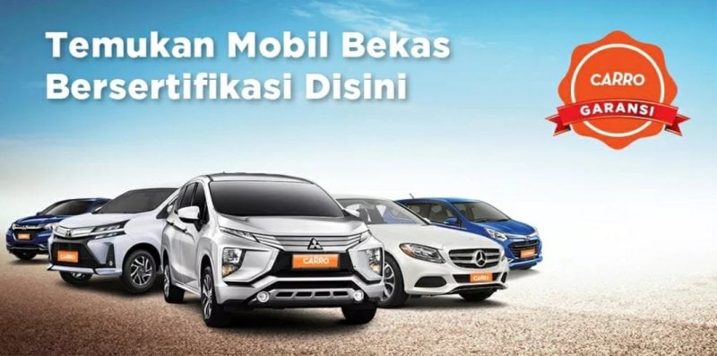 Users Can Buy a Certified Used-car at CARRO Automall via Tokopedia (source: special) Users Can Buy a Certified Used-car at CARRO Automall via Tokopedia