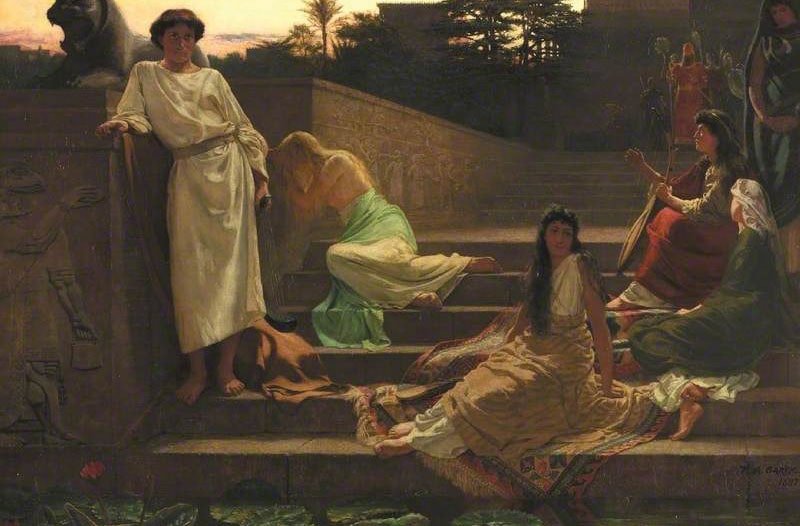Thomas Bowman Garvie - By the Waters of Babylon (1887)