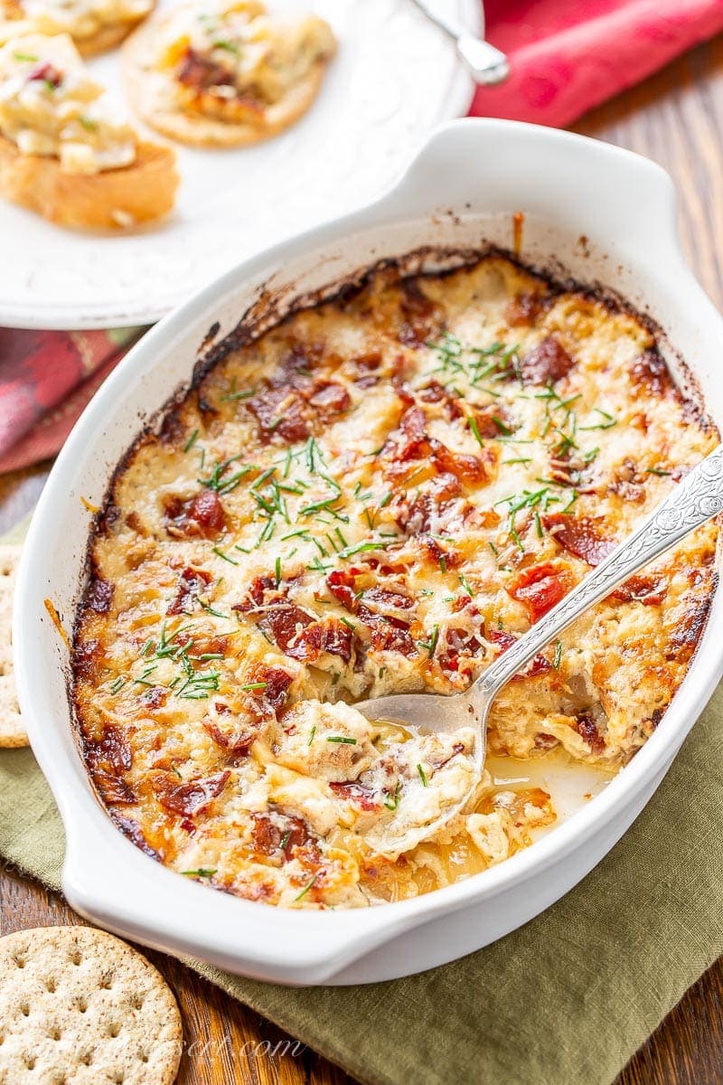 Caramelized Onion Dip Saving Room for Dessert