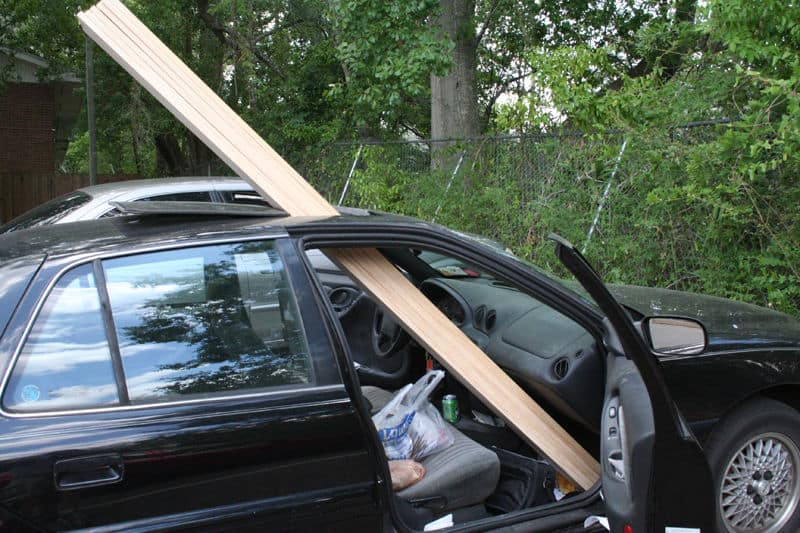 car-hauling-wood