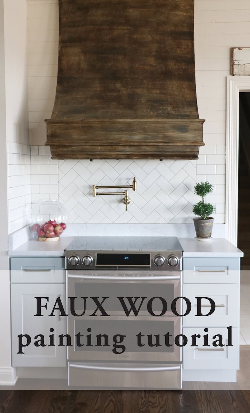Faux Wood Painting Technique Sincerely, Sara D. Home Decor & DIY