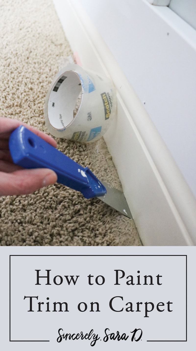How To Paint Baseboards On Carpet Sincerely Sara D Home