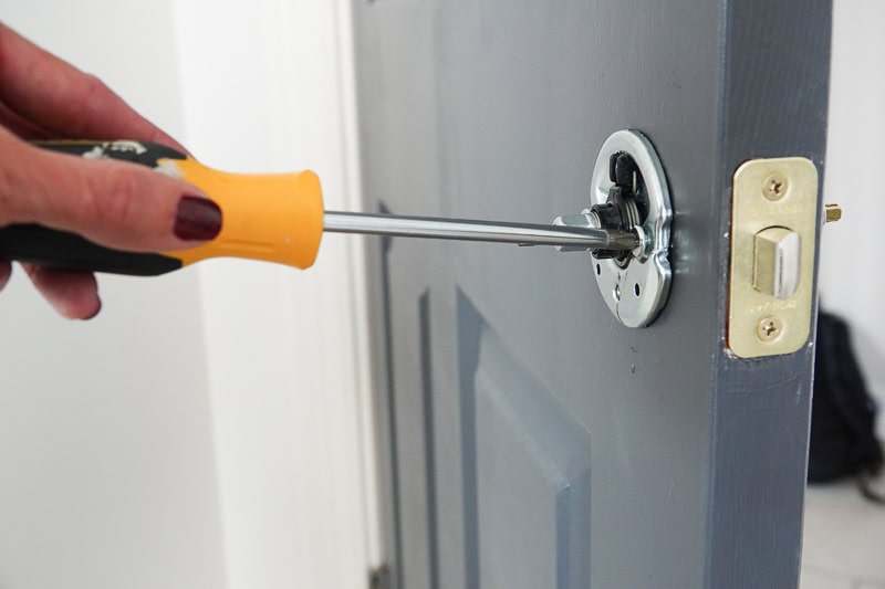 How To Install A Custom Interior Door Knob Sincerely Sara D