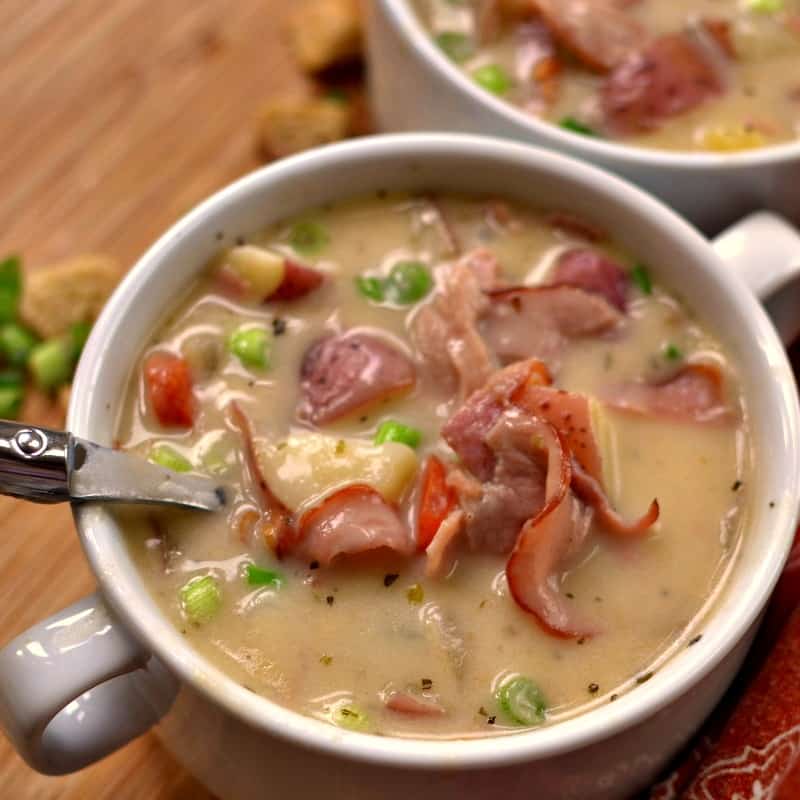 Creamy Ham and Potato Soup Small Town Woman