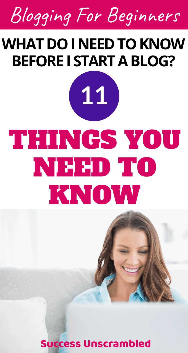 Blogging for beginners