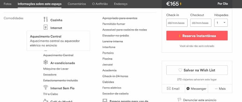 Checklist de Airbnb