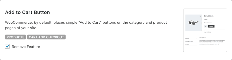 Remove WooCommerce Features - Add to Cart Button
